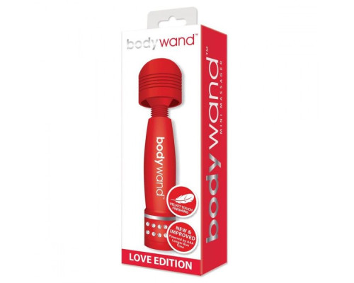 Заказать Красный жезловый мини-вибратор с кристаллами Mini Massager Love Edition Заказать Красный жезловый мини-вибратор с кристаллами Mini Massager Love Edition