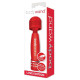 Заказать Красный жезловый мини-вибратор с кристаллами Mini Massager Love Edition