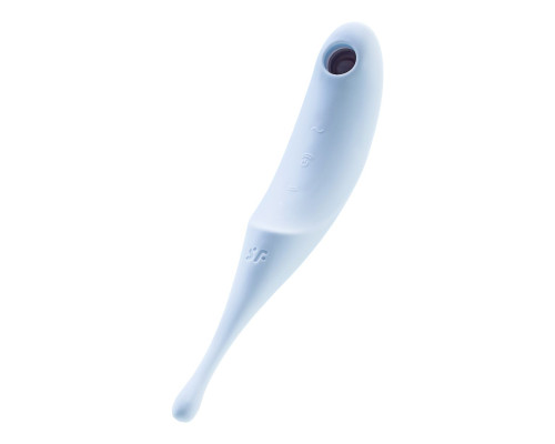 Заказать Голубой вакуум-волновой стимулятор клитора Satisfyer Twirling Pro Заказать Голубой вакуум-волновой стимулятор клитора Satisfyer Twirling Pro