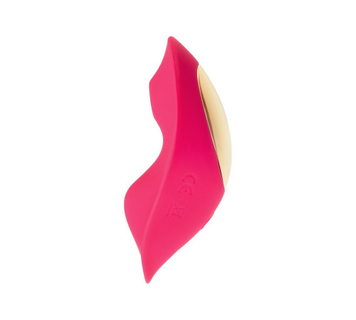 Розовый вкладыш в трусики с вакуум-волновой стимуляцией JOS Pimpit