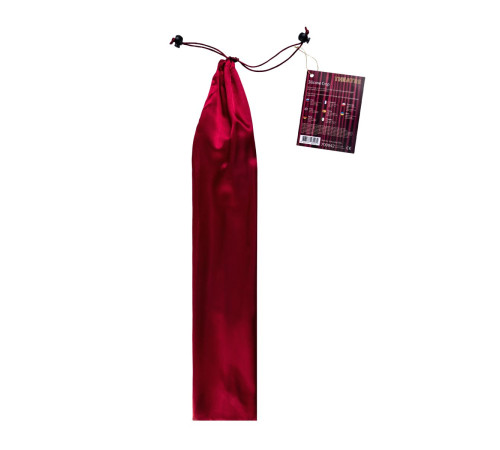 Черный гладкий стек с тонкой ручкой - 48 см.