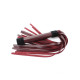 Заказать Бордовая плеть Maroon Leather Whip с гладкой ручкой - 45 см.