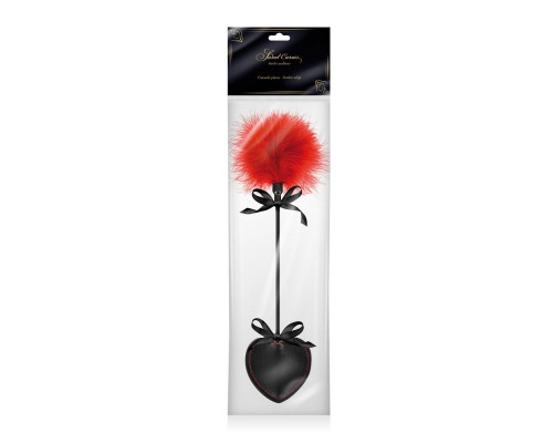 Заказать Стек с пуховкой Sweet Caress Feather Whip - 44 см. Заказать Стек с пуховкой Sweet Caress Feather Whip - 44 см.
