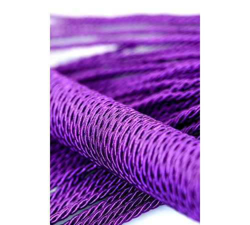 Сиреневый флоггер из веревки Theatre - 48,5 см.