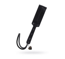 Черный кожаный пэддл - 32 см.