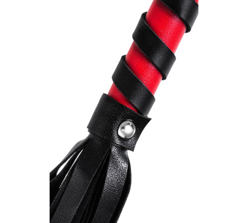 Черно-красный флоггер Anonymo - 45 см.