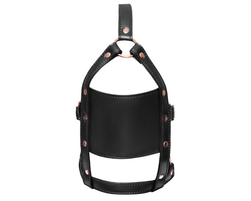 Заказать Черный намордник с кляпом-шаром Head Harness With A Gag Заказать Черный намордник с кляпом-шаром Head Harness With A Gag