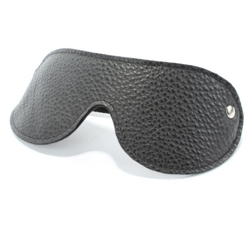 Черная кожаная маска на глаза