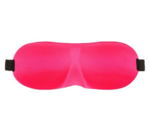 Розовая глухая маска на резинке