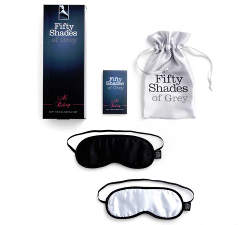 Набор из двух масок на глаза Soft Blindfold Twin Pack