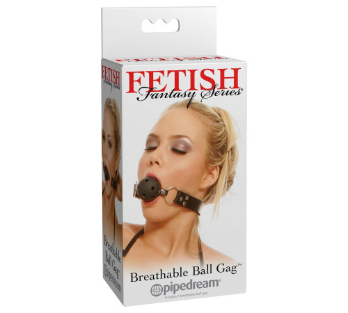 Кляп с отверстиями Breathable Ball Gag Кляп с отверстиями Breathable Ball Gag