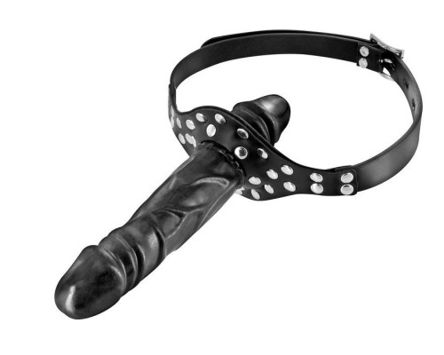 Заказать Черный кляп-фаллоимитатор Double Penis Gag Заказать Черный кляп-фаллоимитатор Double Penis Gag