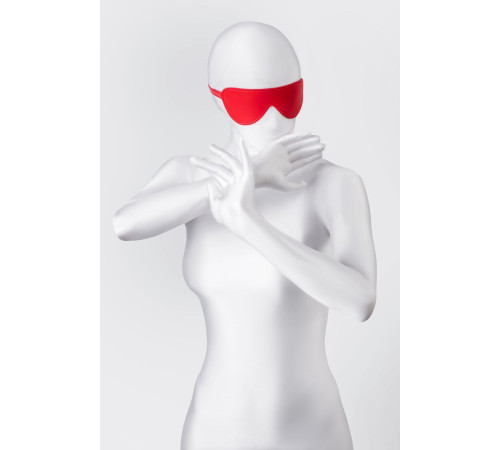 Красная маска Anonymo из искусственной кожи Красная маска Anonymo из искусственной кожи