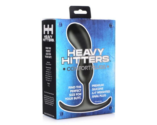 Заказать Черный массажер простаты с утяжелителями Premium Silicone Weighted Prostate Plug Medium - 16,3 см. Заказать Черный массажер простаты с утяжелителями Premium Silicone Weighted Prostate Plug Medium - 16,3 см.