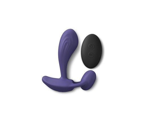 Заказать Темно-синий вибромассажер Witty P G Vibrator with Remote Control Заказать Темно-синий вибромассажер Witty P G Vibrator with Remote Control
