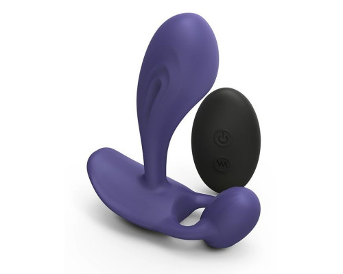 Заказать Темно-синий вибромассажер Witty P G Vibrator with Remote Control Заказать Темно-синий вибромассажер Witty P G Vibrator with Remote Control