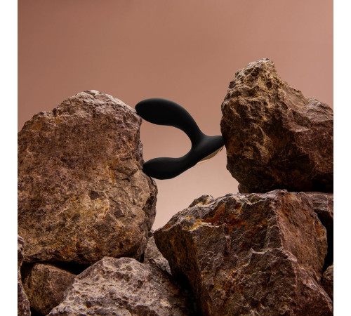 Черный вибростимулятор простаты Hugo 2