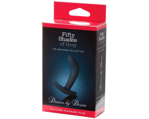 Заказать Анальная пробка Driven by Desire Silicone Butt Plug - 9 см.