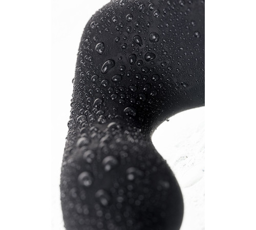 Чёрный изогнутый вибростимулятор простаты Erotist