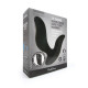 Заказать Черный вибромассажер простаты 3,5’’ Remote Control Curve P-spot Massager - 12 см.
