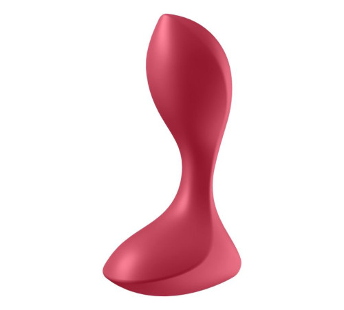 Красный вибромассажёр простаты Satisfyer Backdoor Lover - 14 см. Красный вибромассажёр простаты Satisfyer Backdoor Lover - 14 см.