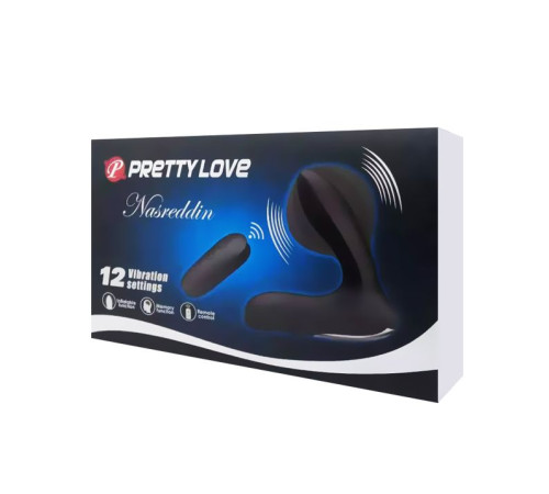 Массажер простаты Nasreddin с функцией расширения и пультом ДУ - 13,5 см.