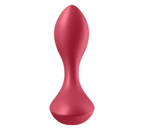 Красный вибромассажёр простаты Satisfyer Backdoor Lover - 14 см. Красный вибромассажёр простаты Satisfyer Backdoor Lover - 14 см.