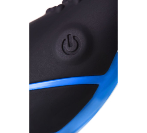 Чёрно-синий массажер простаты Erotist Third