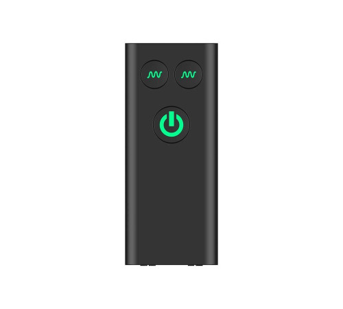 Черный вибростимулятор Nexus Bendz Prostate Edition - 14,1 см.