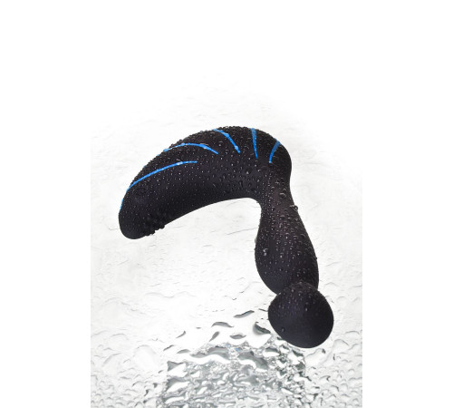 Чёрно-синий массажер простаты Erotist Third