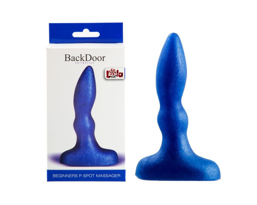 Заказать Синий анальный стимулятор Beginners p-spot massager - 11 см. Заказать Синий анальный стимулятор Beginners p-spot massager - 11 см.