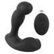 Черный вибростимулятор простаты RC Prostate Massager - 13,1 см.