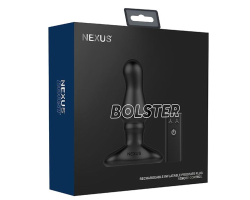 Заказать Черный вибростимулятор простаты Nexus Bolster - 12,3 см.