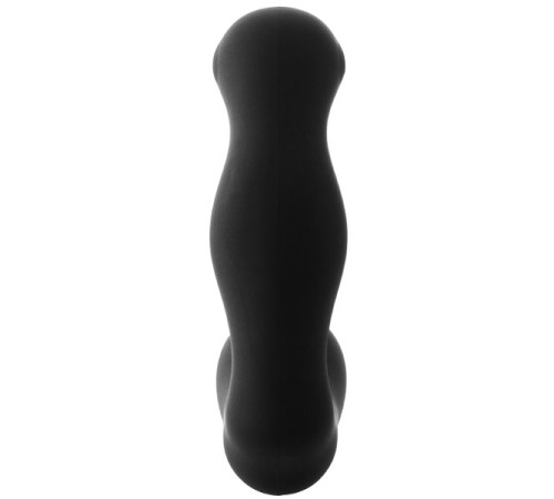 Черный вибромассажер простаты FantASStic Vibrating Prostate Massager - 11,3 см.