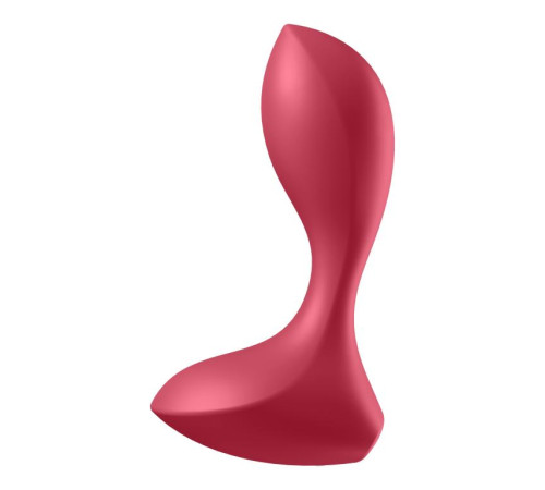 Красный вибромассажёр простаты Satisfyer Backdoor Lover - 14 см. Красный вибромассажёр простаты Satisfyer Backdoor Lover - 14 см.