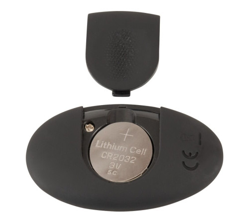 Черная анальная вибропробка с функцией расширения RC Butt Plug with 3 functions