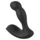 Черный вибростимулятор простаты RC Prostate Massager - 13,1 см.