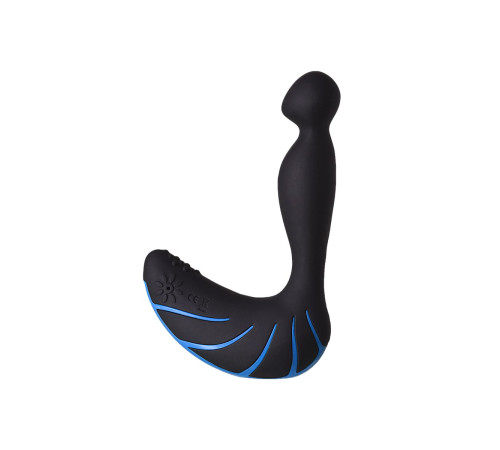 Чёрно-синий массажер простаты Erotist Third
