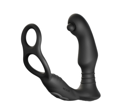 Черный массажер простаты Nexus Simul8 Orbit Edition
