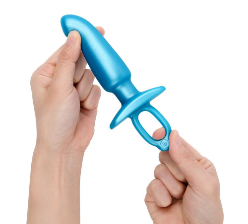 Голубая анальная пробка для массажа простаты Hither Silicone Prostate Plug - 14,3 см. Голубая анальная пробка для массажа простаты Hither Silicone Prostate Plug - 14,3 см.
