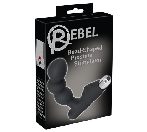 Стимулятор простаты с вибрацией Rebel Bead-shaped Prostate Stimulator Стимулятор простаты с вибрацией Rebel Bead-shaped Prostate Stimulator