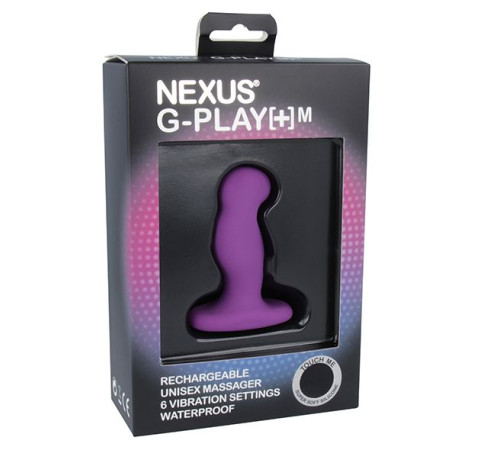 Фиолетовая вибровтулка Nexus G-Play+ M