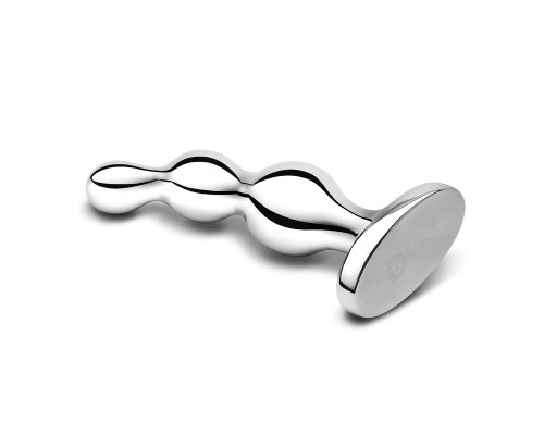 Заказать Стальной анальный фаллоимитатор для простаты Stainless Steel Anal Beads - 13 см.