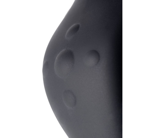 Чёрный изогнутый вибростимулятор простаты Erotist