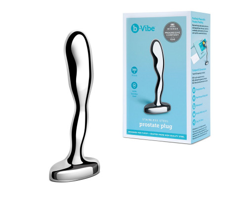 Заказать Стальной стимулятор простаты Stainless Steel Prostate Plug - 11,5 см. Заказать Стальной стимулятор простаты Stainless Steel Prostate Plug - 11,5 см.