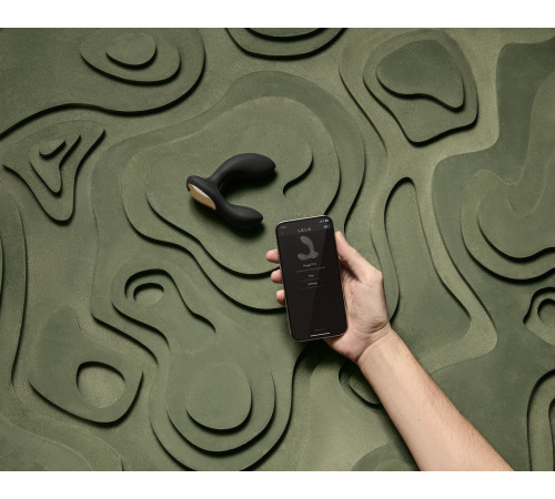 Черный вибростимулятор простаты Hugo 2