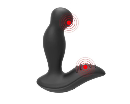 Заказать Черный вибромассажер простаты 3,5’’ P-spot Massager - 12,5 см.