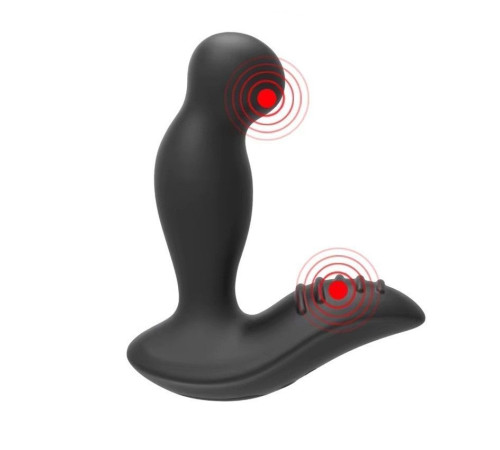 Черный вибромассажер простаты 3,5’’ P-spot Massager - 12,5 см.