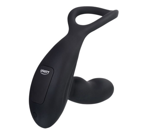 Черный стимулятор простаты Maud с вибрацией