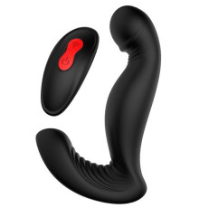 Черный вибромассажер простаты SWIRLING P-PLEASER